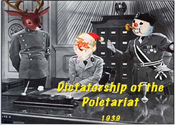 Doug Nunn's Xmas Cards - Dictatorship of the Poletariat