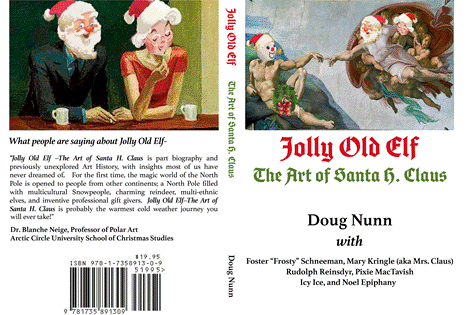 The Snowman Always Rings Twice - Christmas Card by Doug Nunn